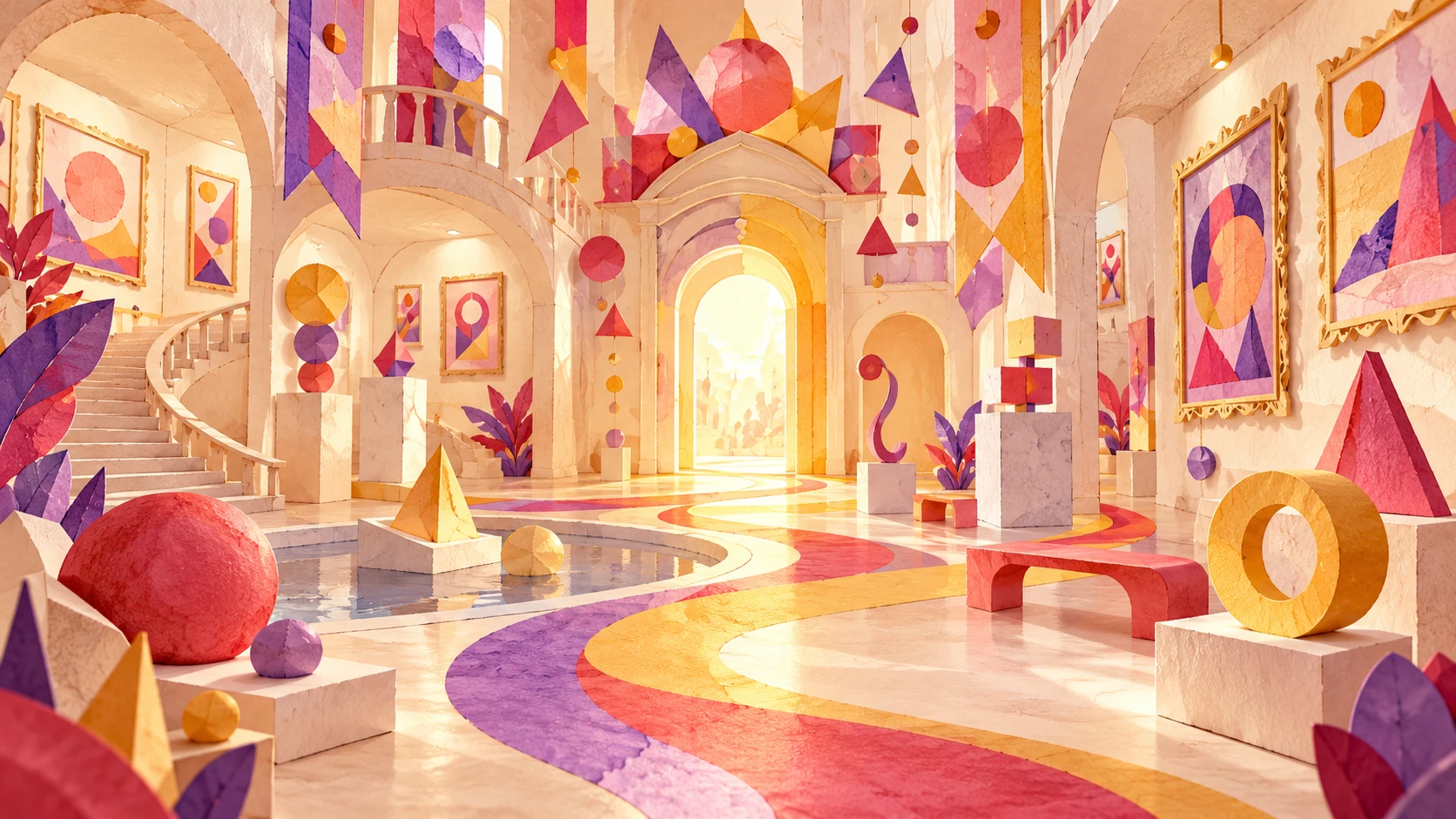 Illustration du monde « Le Mystère des couleurs »