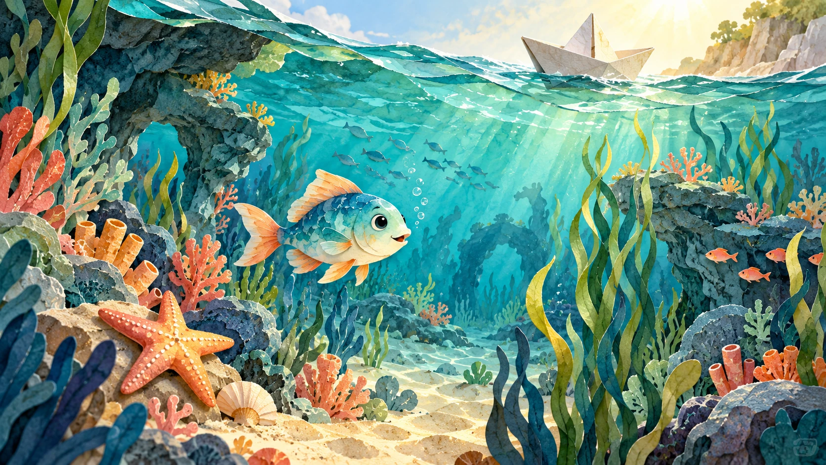 Illustration du monde « La Mission Océan »