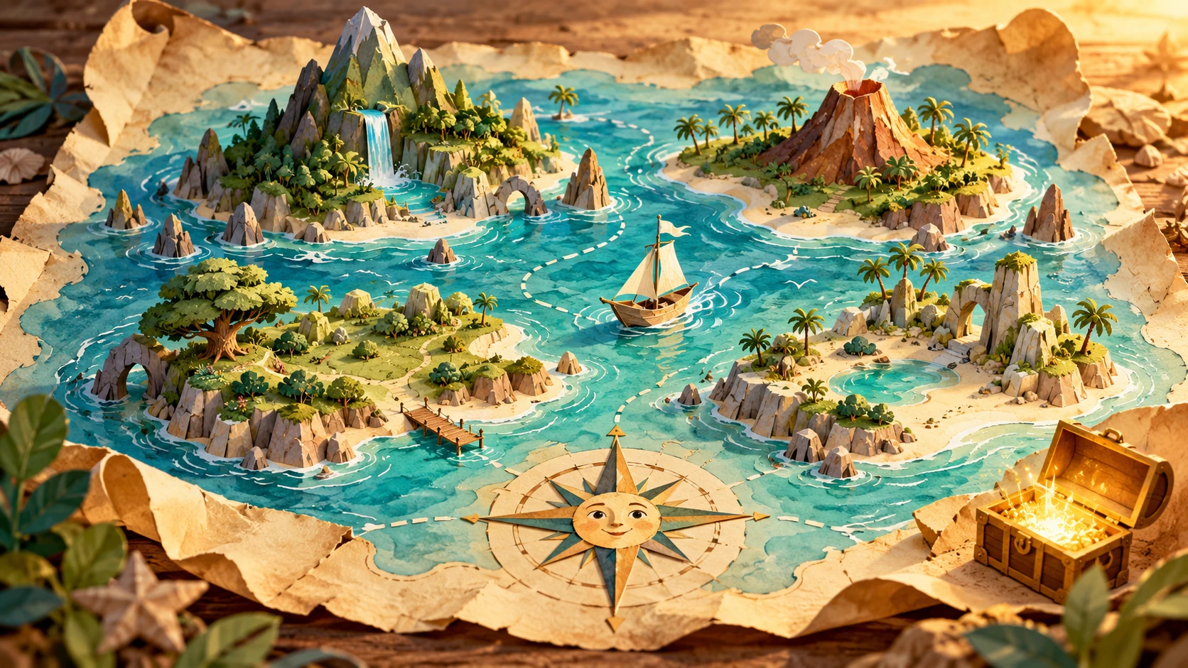 Illustration du monde « Le Trésor du salon »